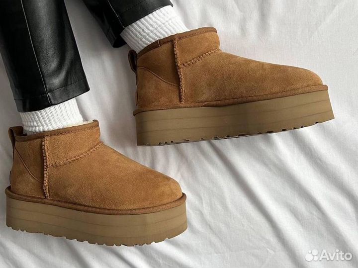 UGG Brown с мехом