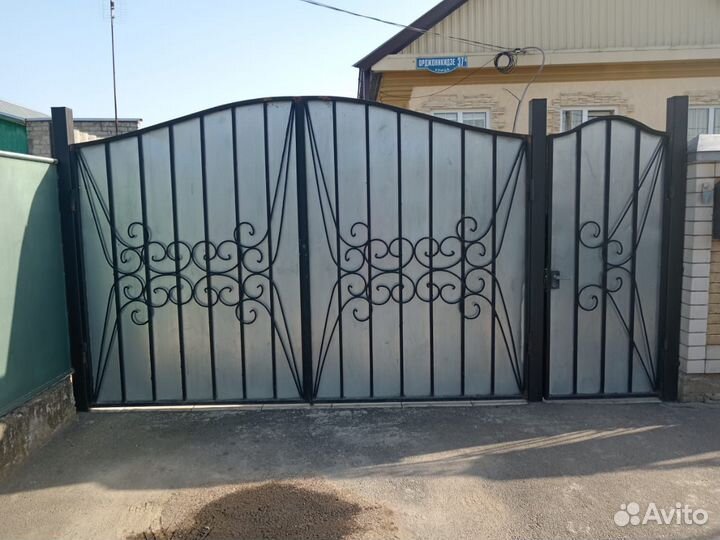 Кованые ворота и калитки
