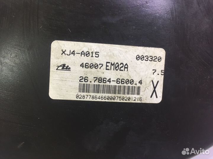 Ниссан Тиида Вакуумный усилитель тормозов