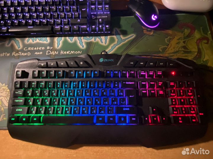 Игровая клавиатура оклик 777G