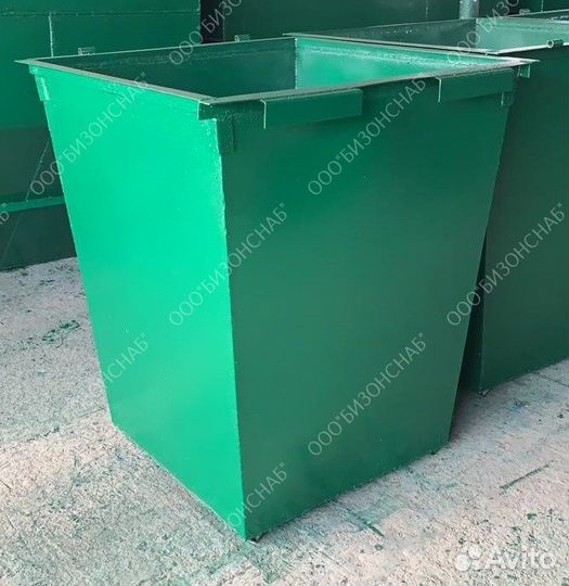 Бак мусорный металлический Арт 1803