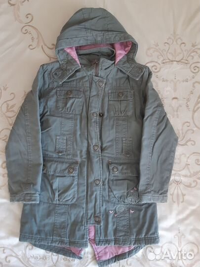 Пальто для девочки 140