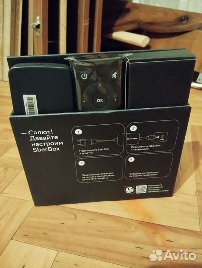 Smart tv приставка Sberbox