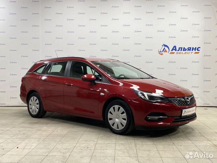 Opel Astra 1.6 AT, 2020, 121 000 км