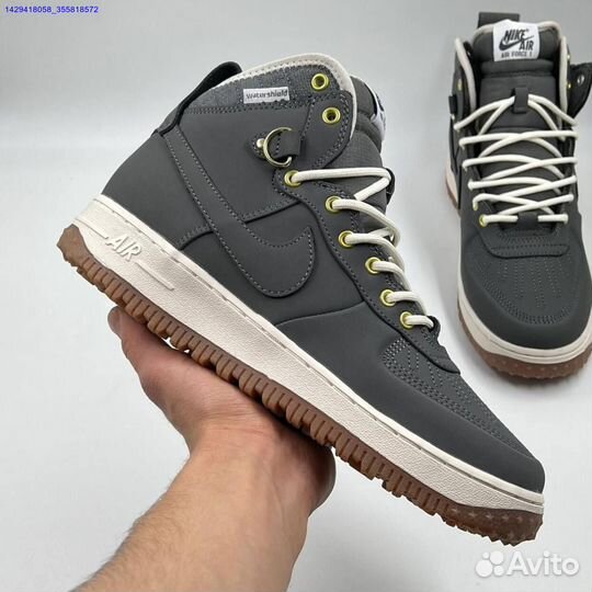 Кроссовки Nike Air Force 1 Duckboot (с мехом) (Арт.33609)