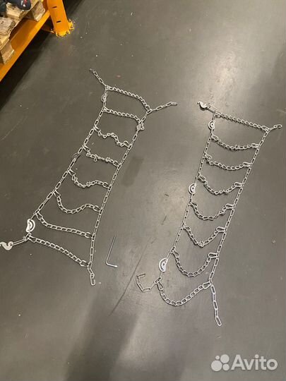 Цепь противоскольжения 6,50-10 на погрузчик