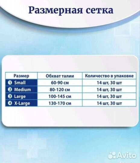 Подгузники трусики для взрослых размер 1