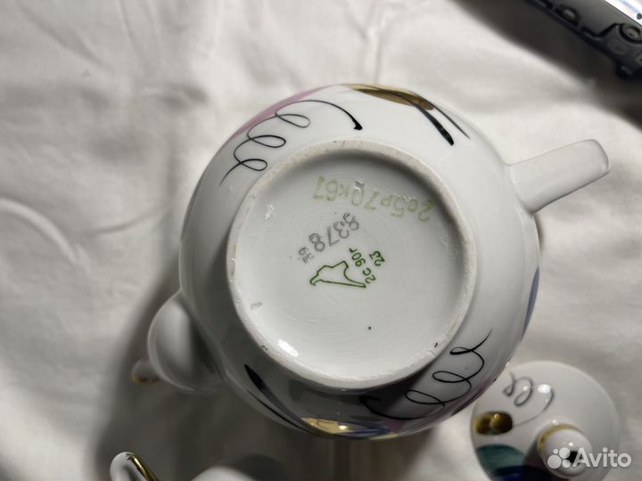 Чайник заварочный фарфоровый СССР
