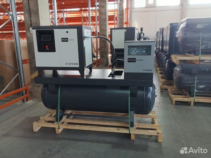 Винтовой компрессор Ironmac