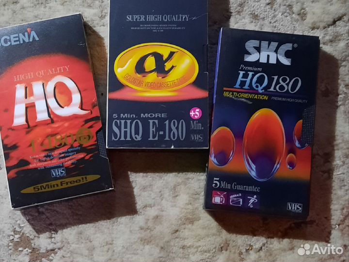 Лот vhs кассеты