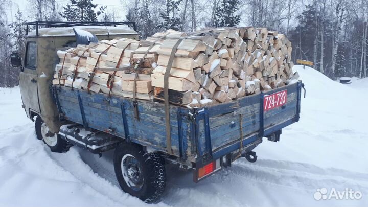 Березовые дрова колотые