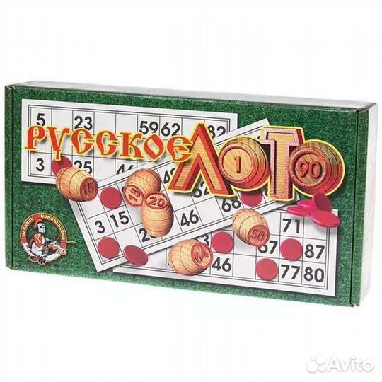 Русское Лото настольная игра подарок