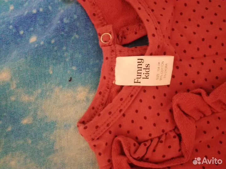 Платье для девочки 104см