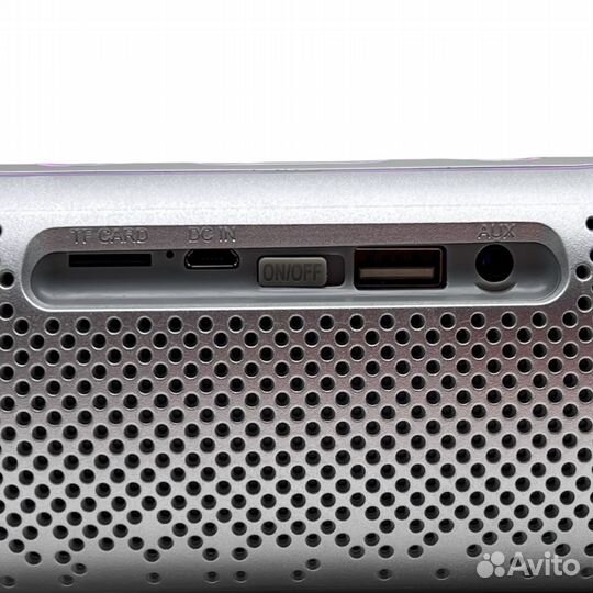 Портативная колонка koleer S819 silver