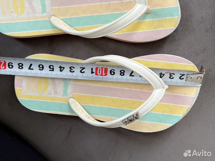 Шлепанцы для девочки Roxy 18,5 см