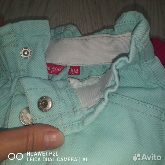 Джинсы, брюки, штаны на девочку 98-104