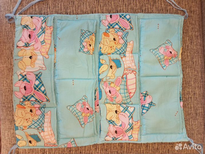 Кармашки на кроватку, на выбор