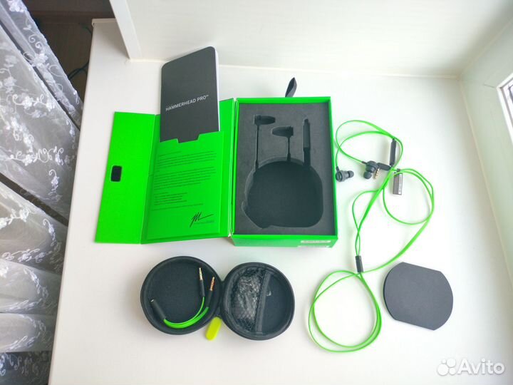 Новые Наушники Razer hammerhead pro v2