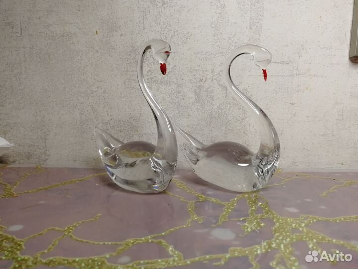 Лебедь стекло СССР