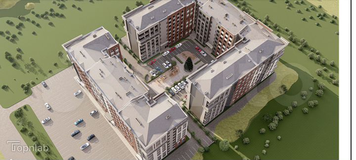 2-к. квартира, 63,2 м², 5/8 эт.