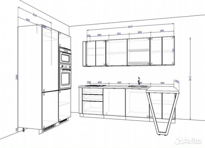 Кухни на заказ