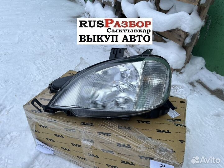 Фара левая Мерседес ML W163 деф