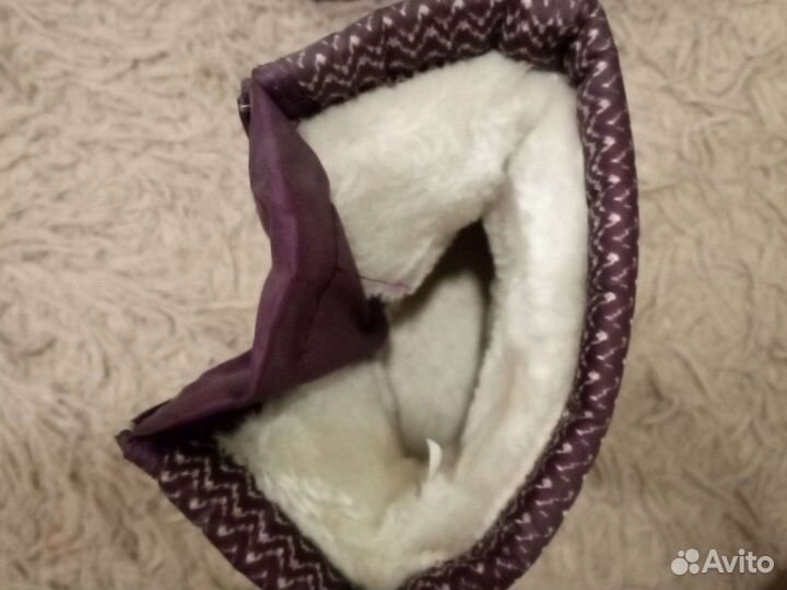 Сапожки для девочки зимние