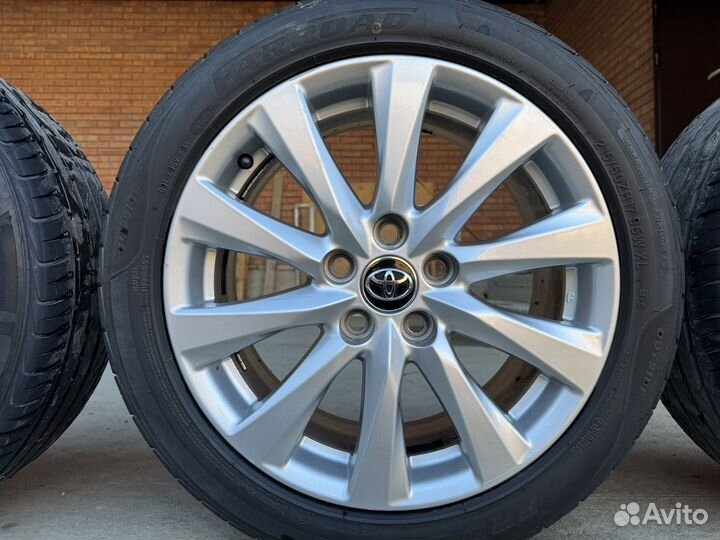 Колеса на toyota corolla r 17 летние оригинал