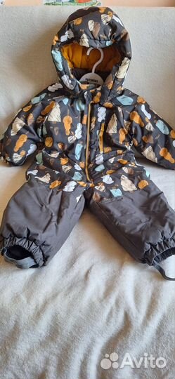 Зимний комбинезон 86+обувь 22размер