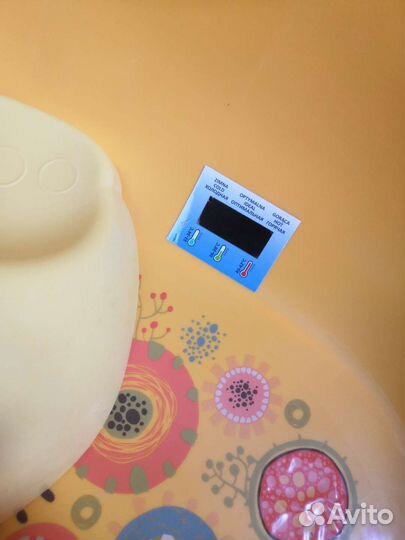 Ванночка с горкой и круг для купания