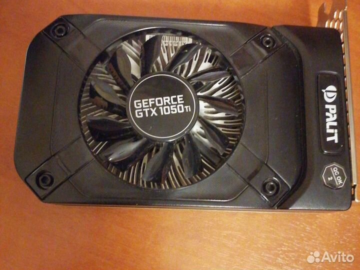 Видеокарта gtx 1050 ti stormx 4g