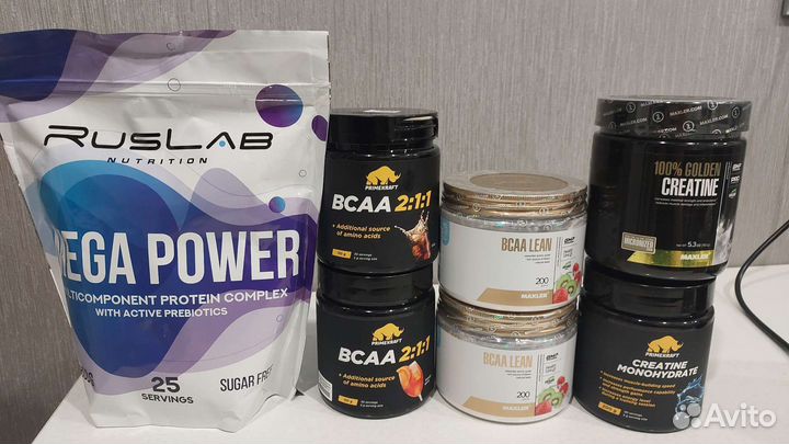 Протеин, bcaa, креатин