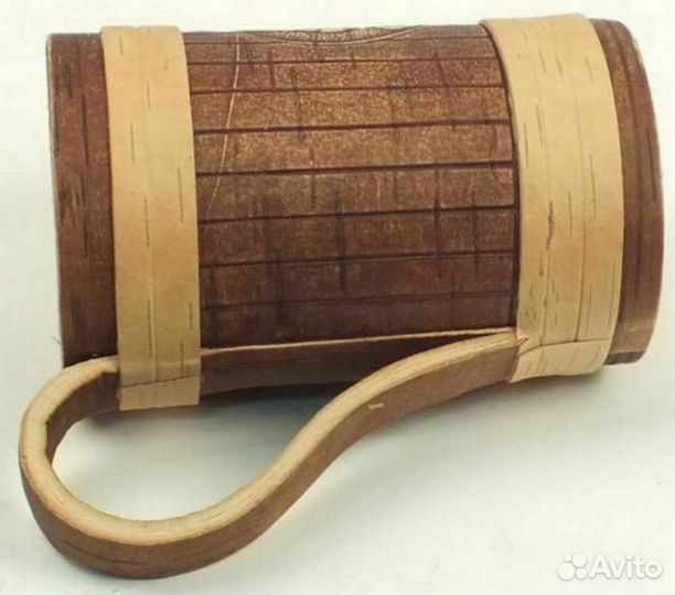 Кружка Рак Из Бересты. Отличный Подарок