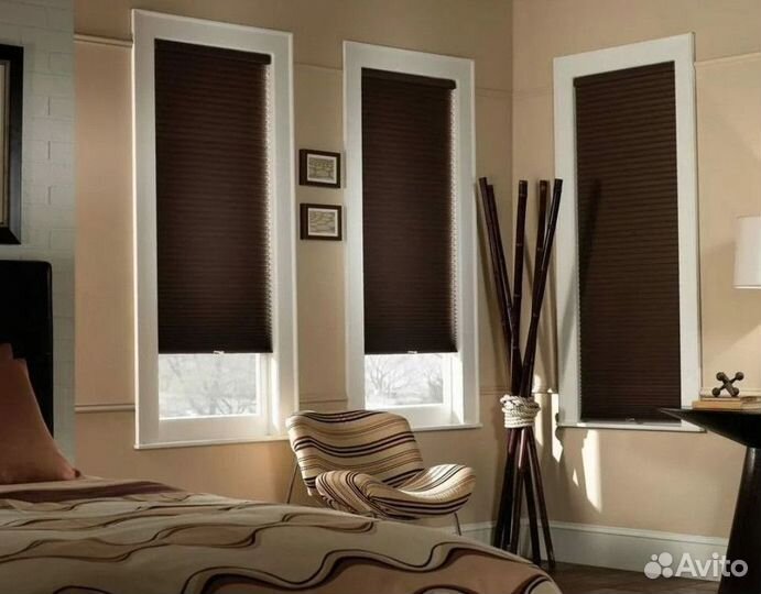 Рулонные шторы блэкаут на пластиковые окна