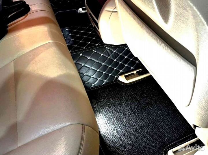 Ковры в салон на BMW 5 F10 2013г