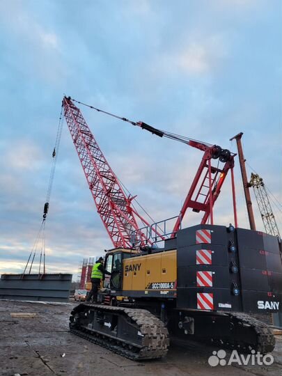Гусеничный кран Sany SCC1000A, 2023