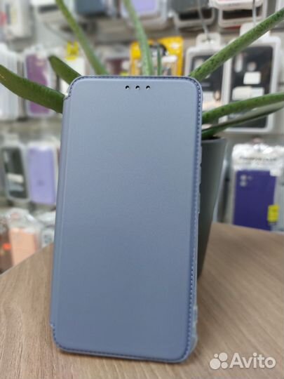 Чехол книжка на samsung A54, серый