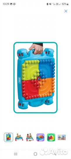 Игровой центр стол Mega Blocks