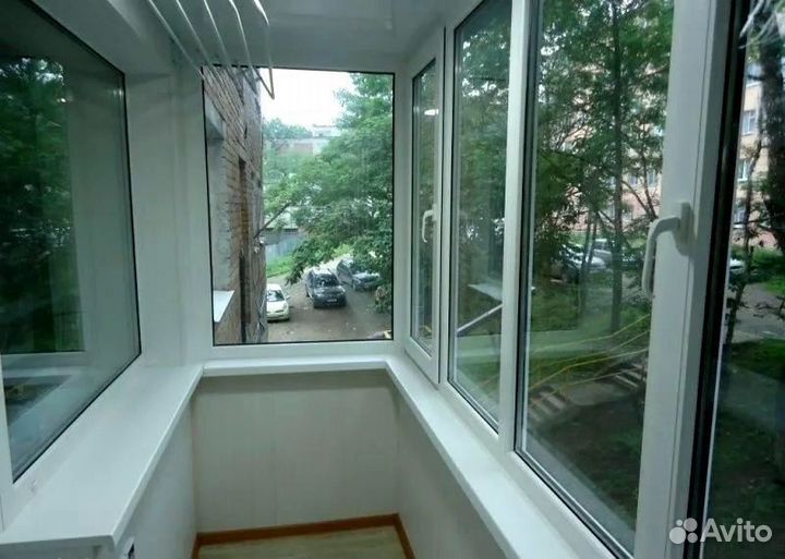 Остекление балконов