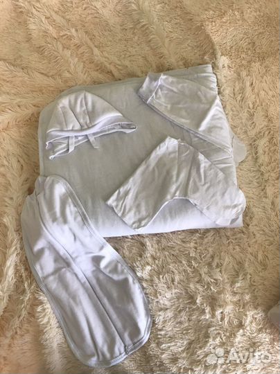 Конверт на выписку для девочки зима