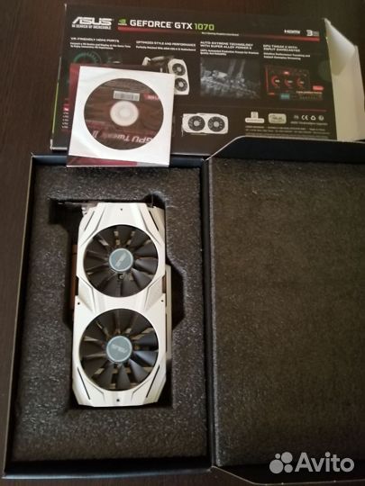 Видеокарта Asus GeForce GTX 1070 dual