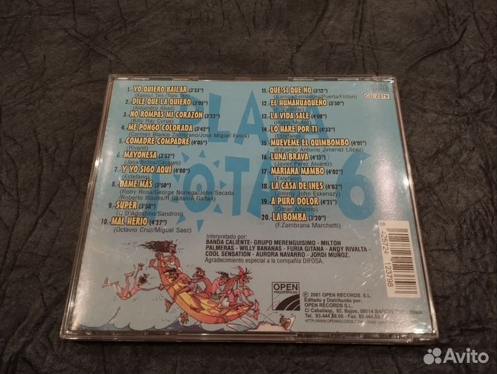 CD. Playa Total 6. CD 2379. Spain