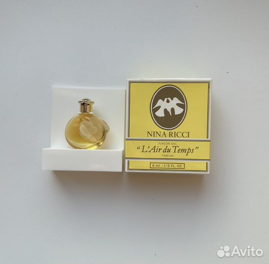 Nina ricci l'air du temps духи 6 мл винтаж