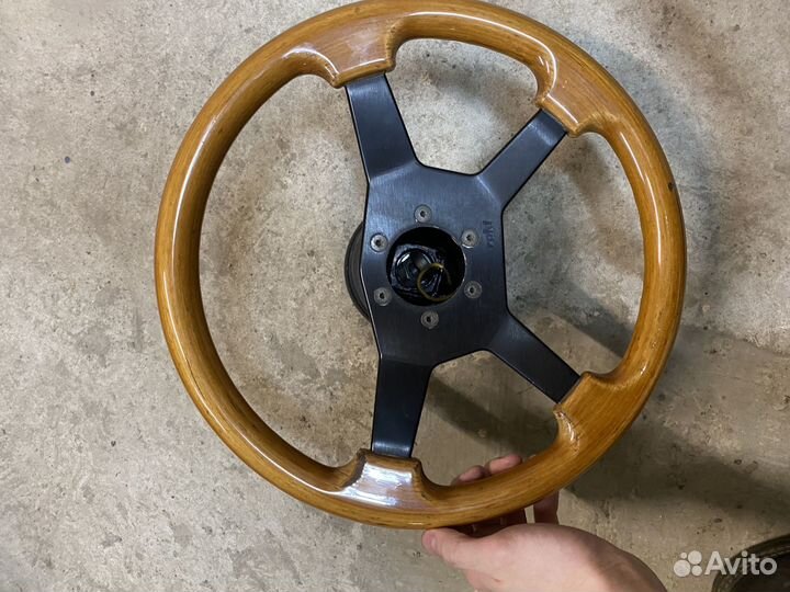 Деревянный руль raid 5D