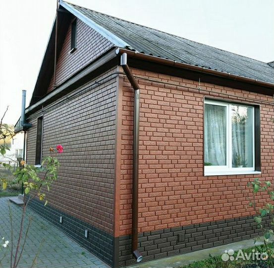 Сайдинг под кирпич