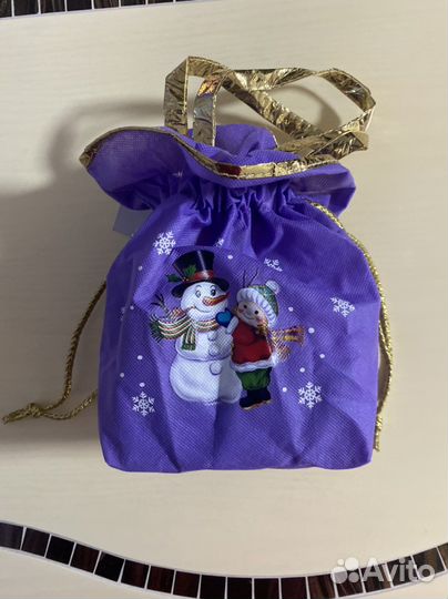 Подарочный набор новогодний носки шар серьги ёлки