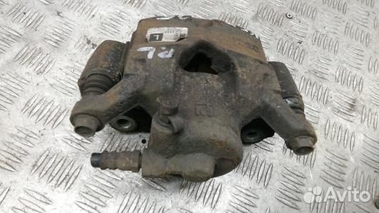 Суппорт тормозной передний левый chevrolet aveo 2