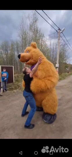 Медведь на день рождения Бурый и белый Мишка