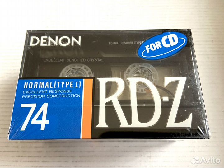 Аудиокассеты кассеты Denon RD-Z 74 - 1989 г