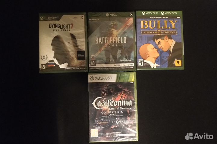 Игры для Xbox 360, One, Series